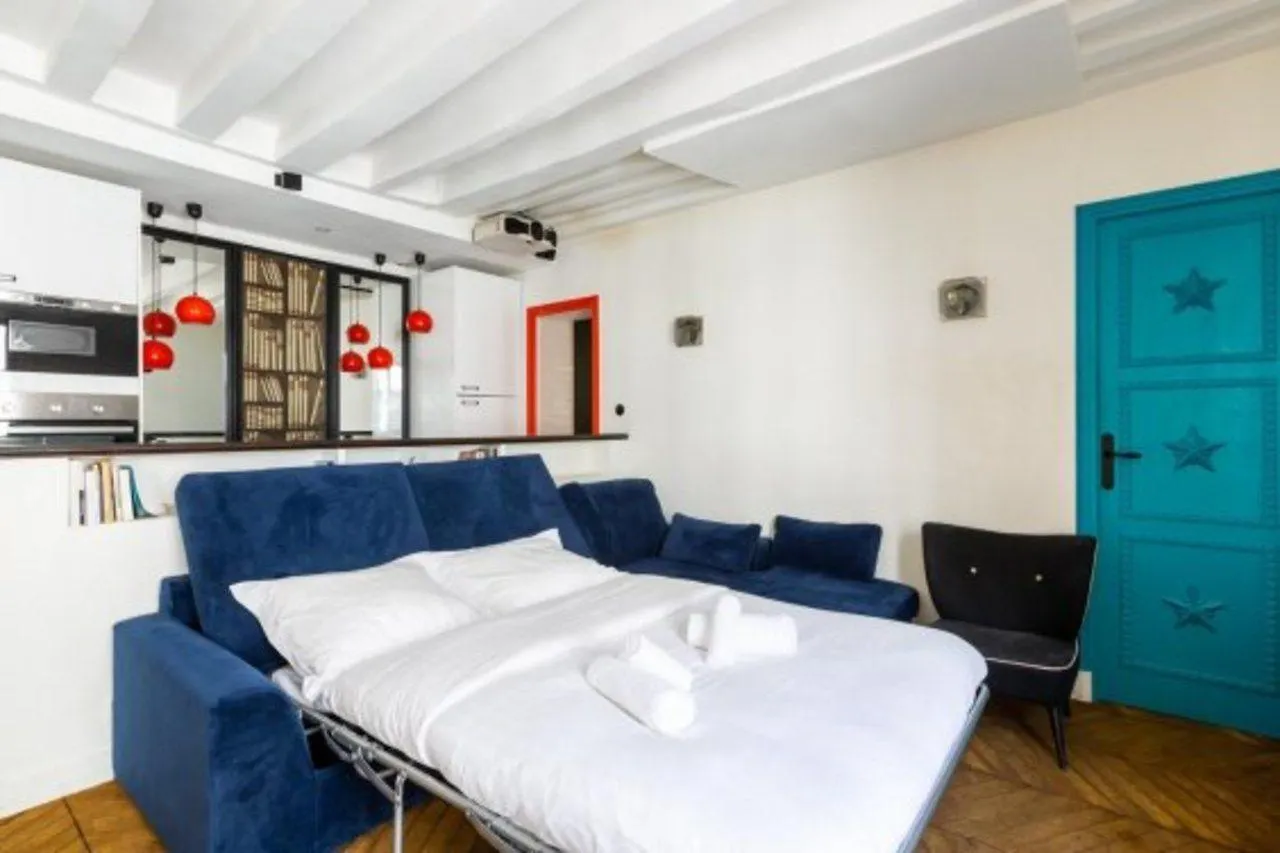 파리 Bauhaus Magic In The Marais 아파트